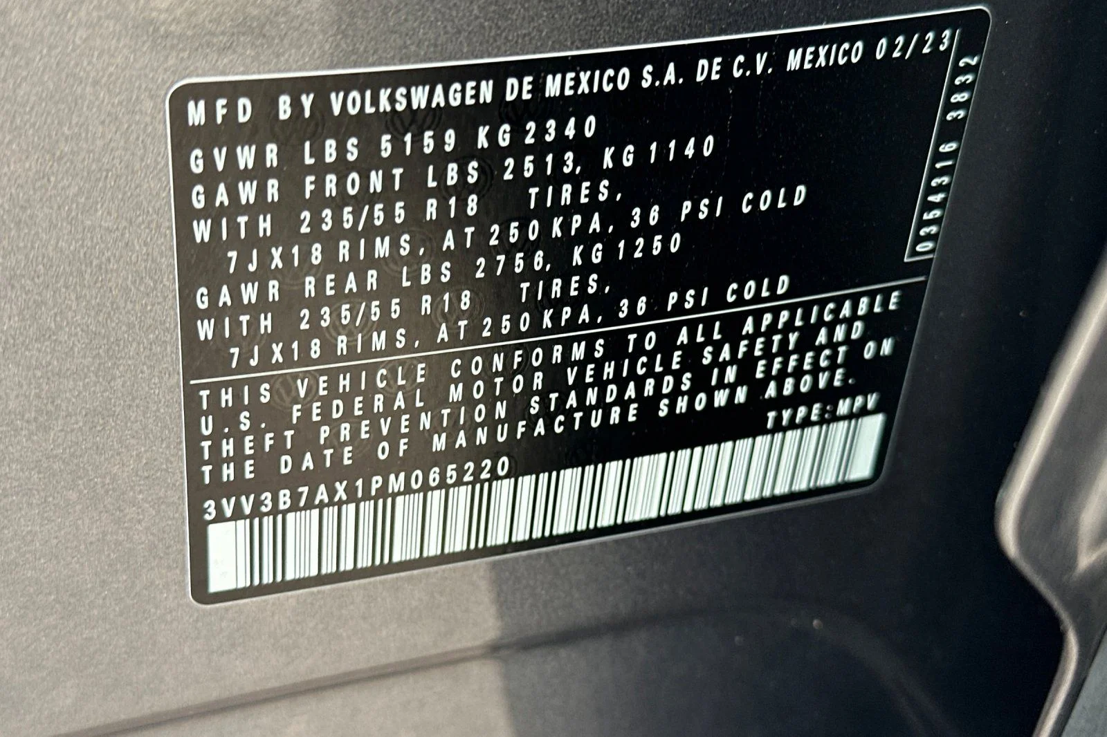 Certified Used 2023 Gray Volkswagen 2.0T SE image 29