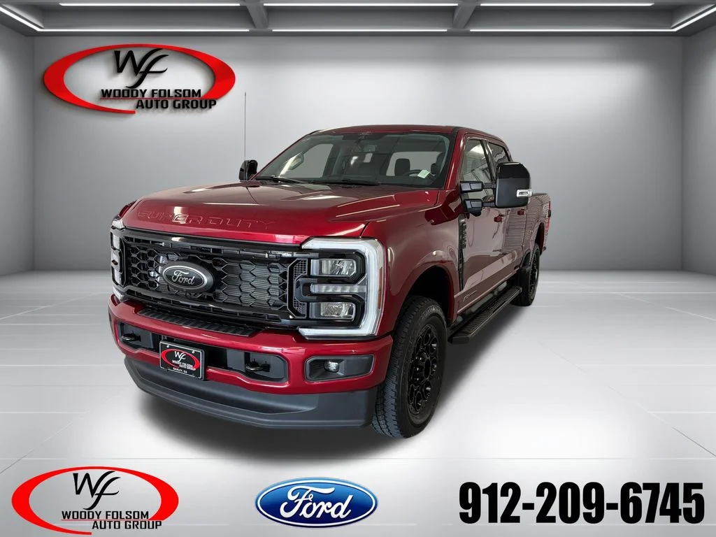 New 2026 Ruby Red Metallic Tinted Clearcoat Ford F-250® Lariat® image 1