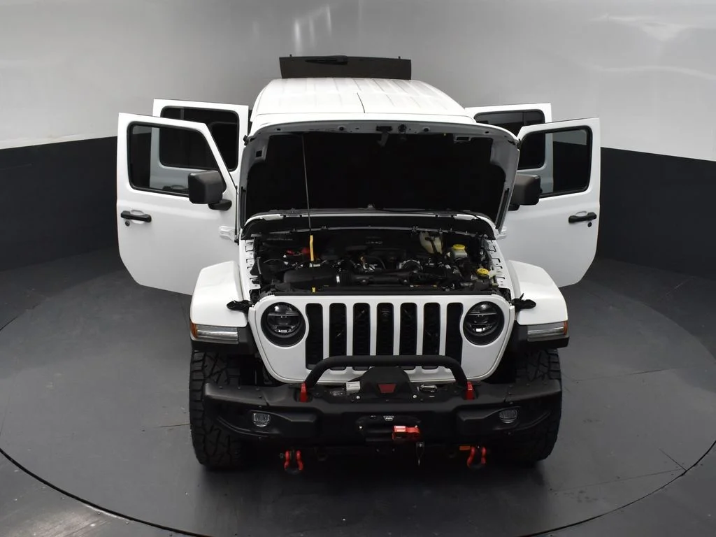 Used 2021 White Jeep Unlimited Rubicon image 41