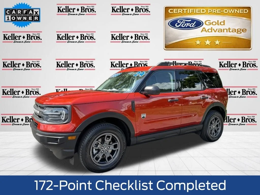 Certified Used 2024 Red Ford Big Bend image 3