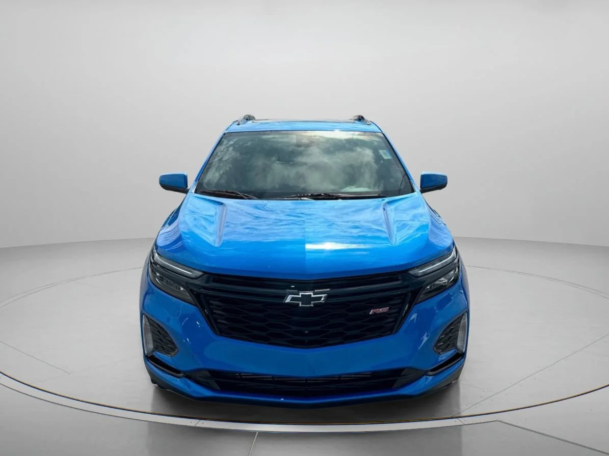 Used 2024 Riptide Blue Metallic Chevrolet RS image 3