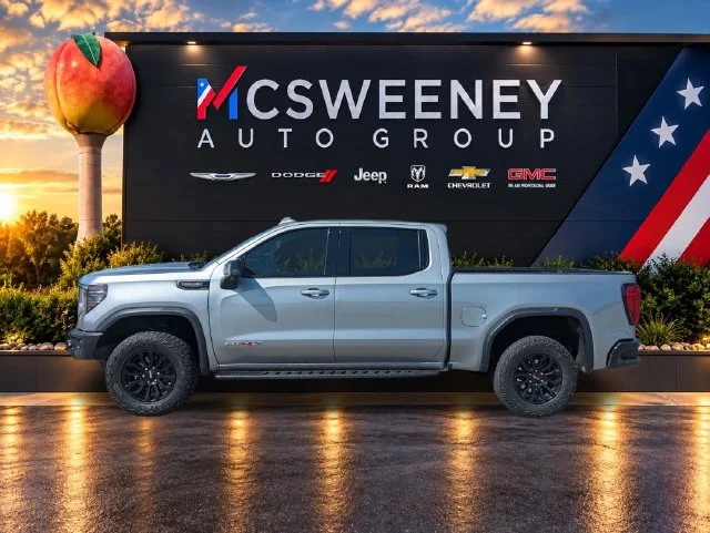 Used 2023 Silver GMC AT4X image 2