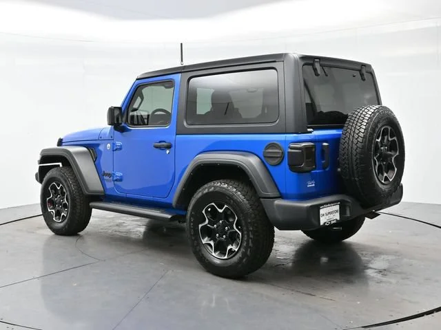 Used 2021 Hydro Blue Pearlc Jeep Sport S image 5
