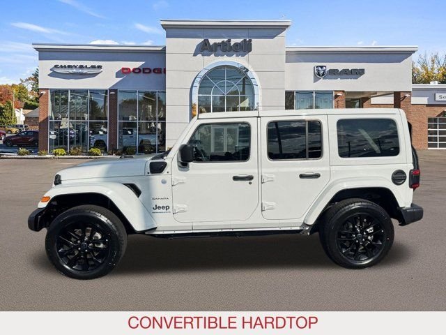 Used 2024 White Jeep Sahara 4xe image 5
