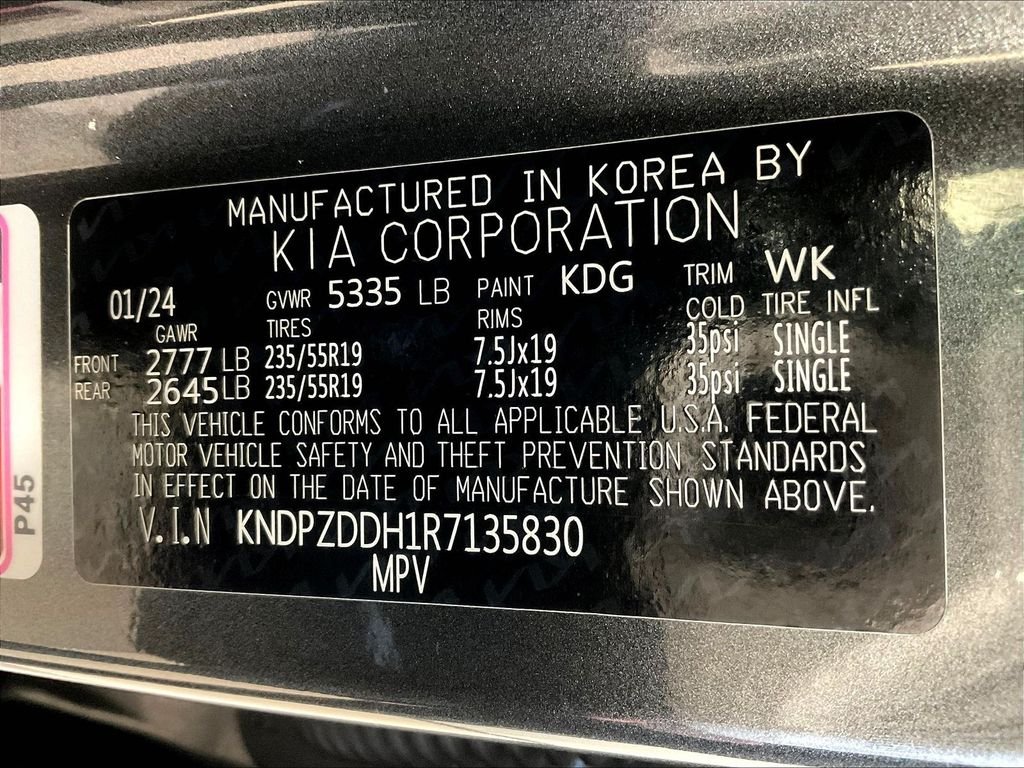 Used 2024 Gray Kia X-Line Prestige image 36