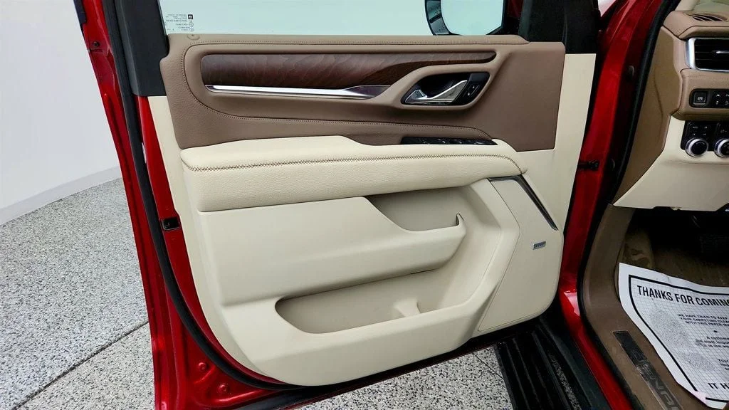 Used 2021 Cayenne Red Tintcoat GMC 4WD 4dr Denali w/ Rear Seat Media, 22