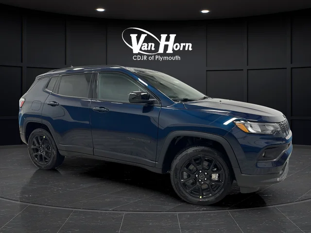 New 2026 Fathom Blue Pearl Coat Jeep Latitude image 1