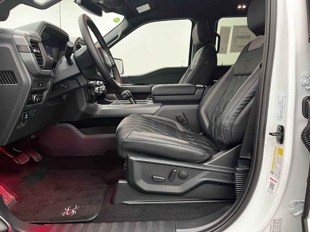 New 2025 White Ford XLT  Black Widow Lifted Truck image 18