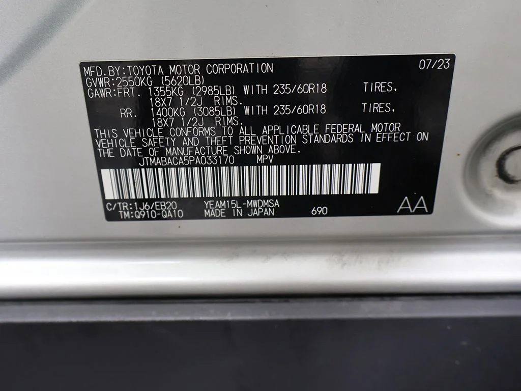 Used 2023 Silver Toyota XLE image 52