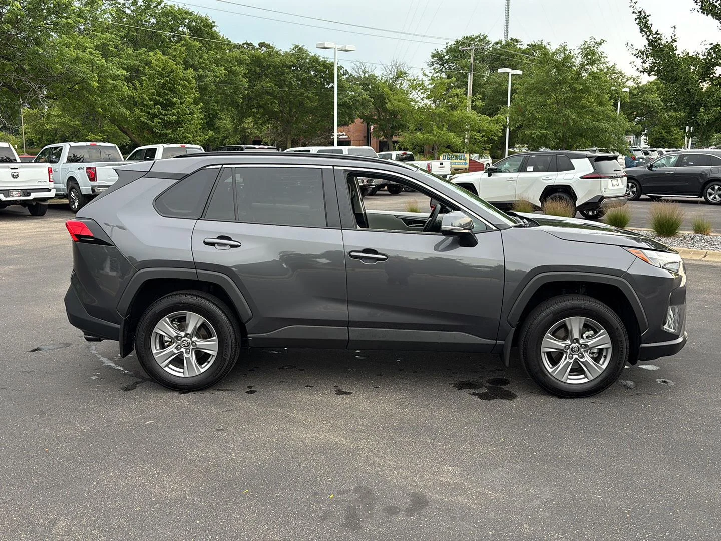 Certified Used 2024 Magnetic Gray Metallic Toyota XLE image 9