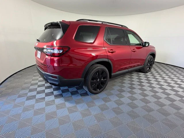 New 2026 Radiant Red Metallic II Honda AWD Black Edition image 7
