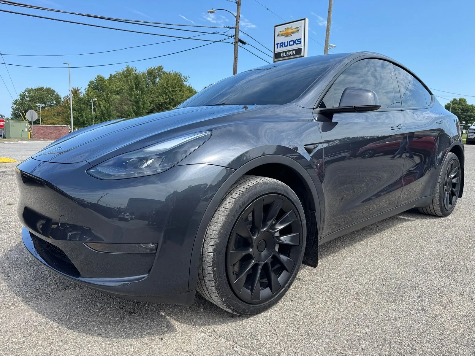 Used 2024 Gray Tesla Long Range image 2