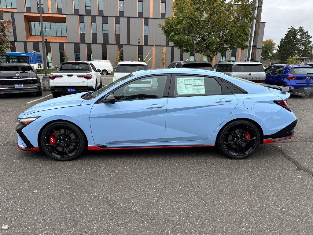 New 2026 Blue Hyundai Sedan image 3