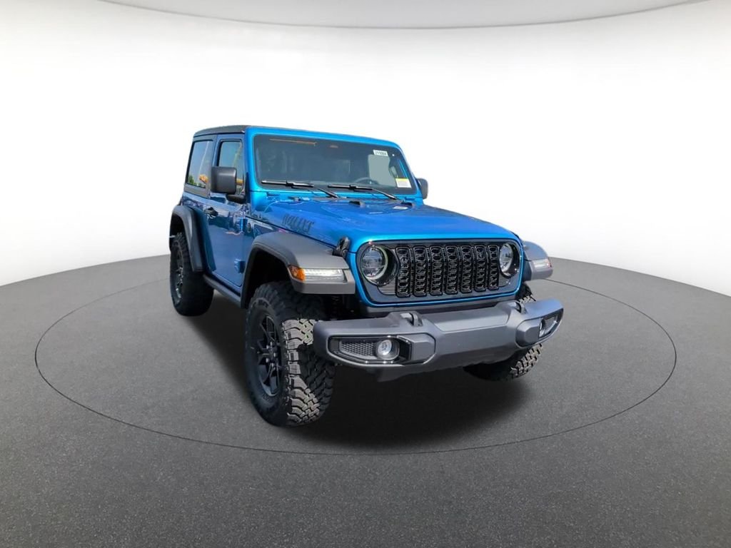 New 2026 Hydro Blue Pearl-Coat Exterior Paint Jeep Willys image 3