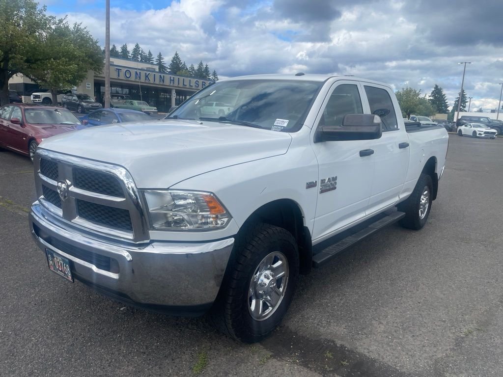 Used 2017 Bright White Clearcoat Ram Tradesman image 1