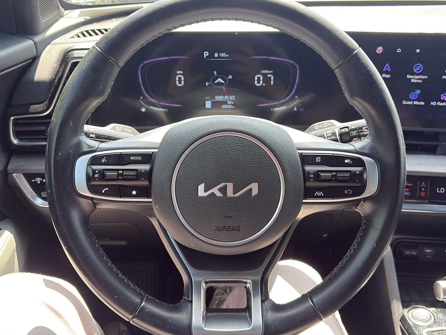 Used 2024 Ebony Black Kia X-Line image 17