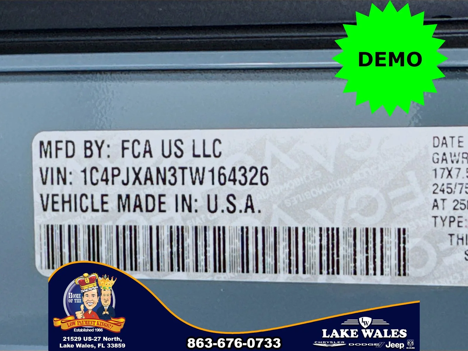 New 2026 Anvil Clear-Coat Exterior Paint Jeep Sport S image 30