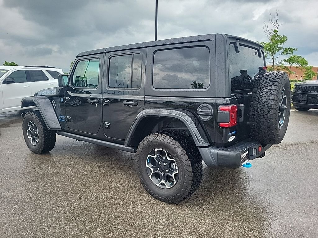 Used 2023 Black Jeep Rubicon 4xe image 3