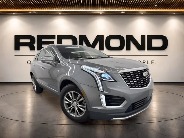 Used 2022 Gray Cadillac Premium Luxury image 3