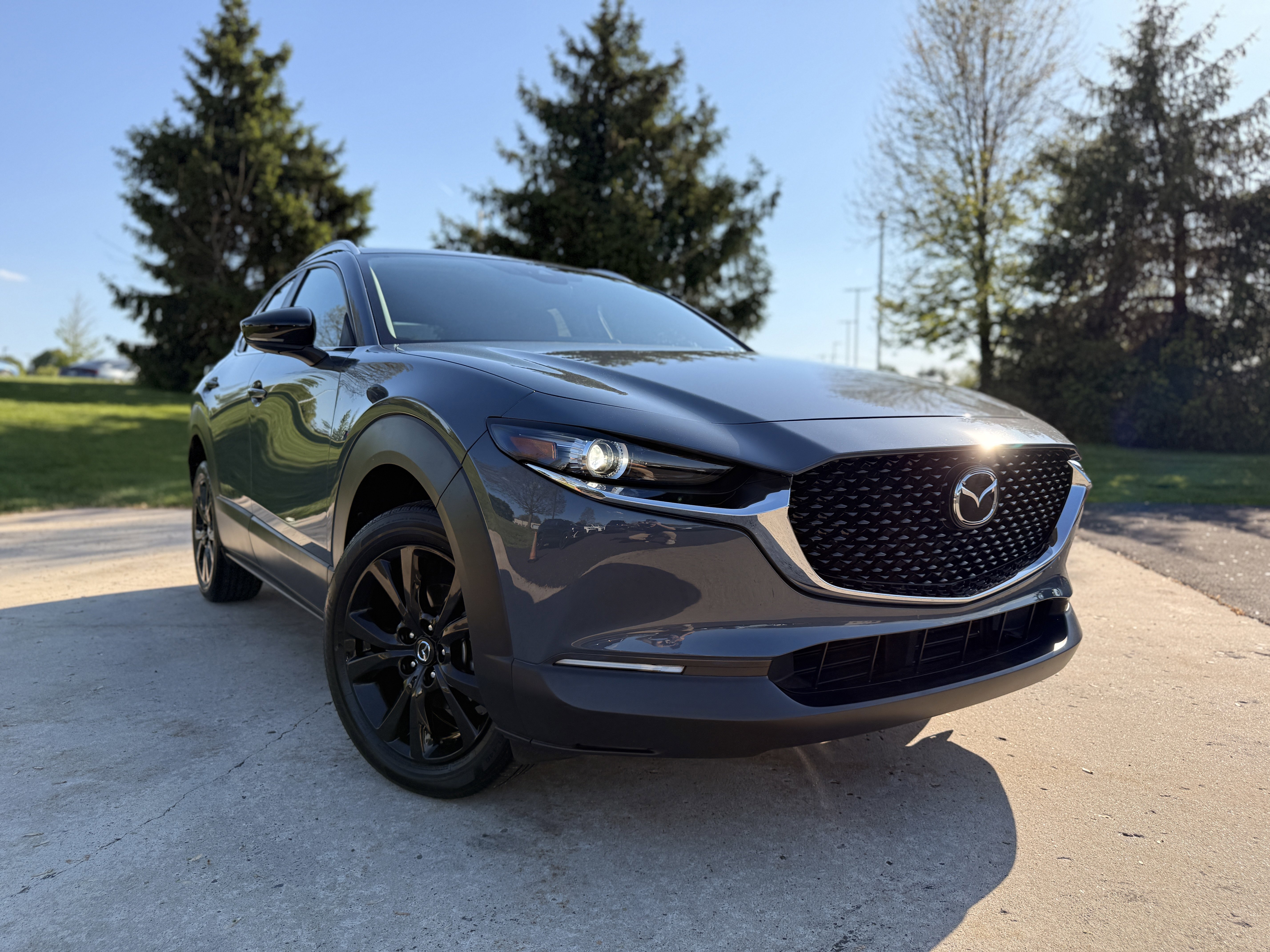 Used 2023 Polymetal Gray Metallic Mazda 2.5 S Carbon Edition image 18