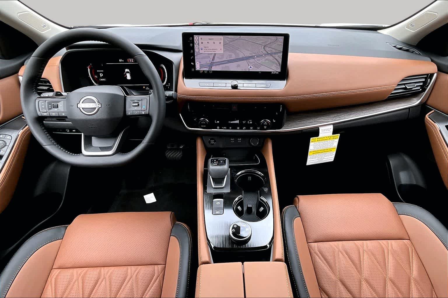 New 2026 Everest White Pearl TriCoat / Super Black Two-tone Nissan Platinum image 5