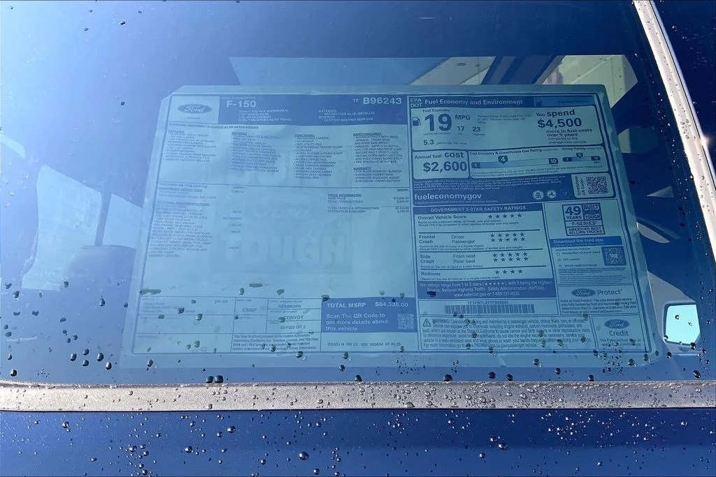 New 2026 Blue Ford Platinum image 14