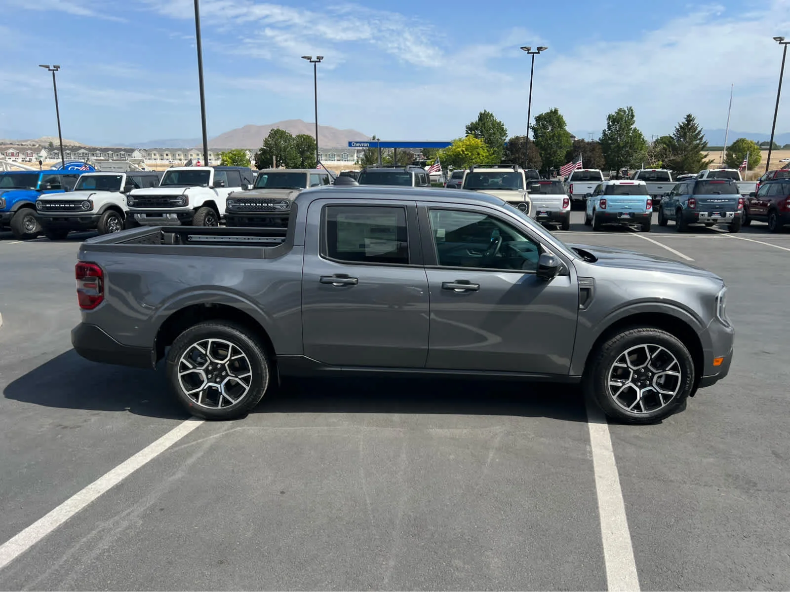 New 2026 Carbonized Gray Metallic Ford Lariat® image 6