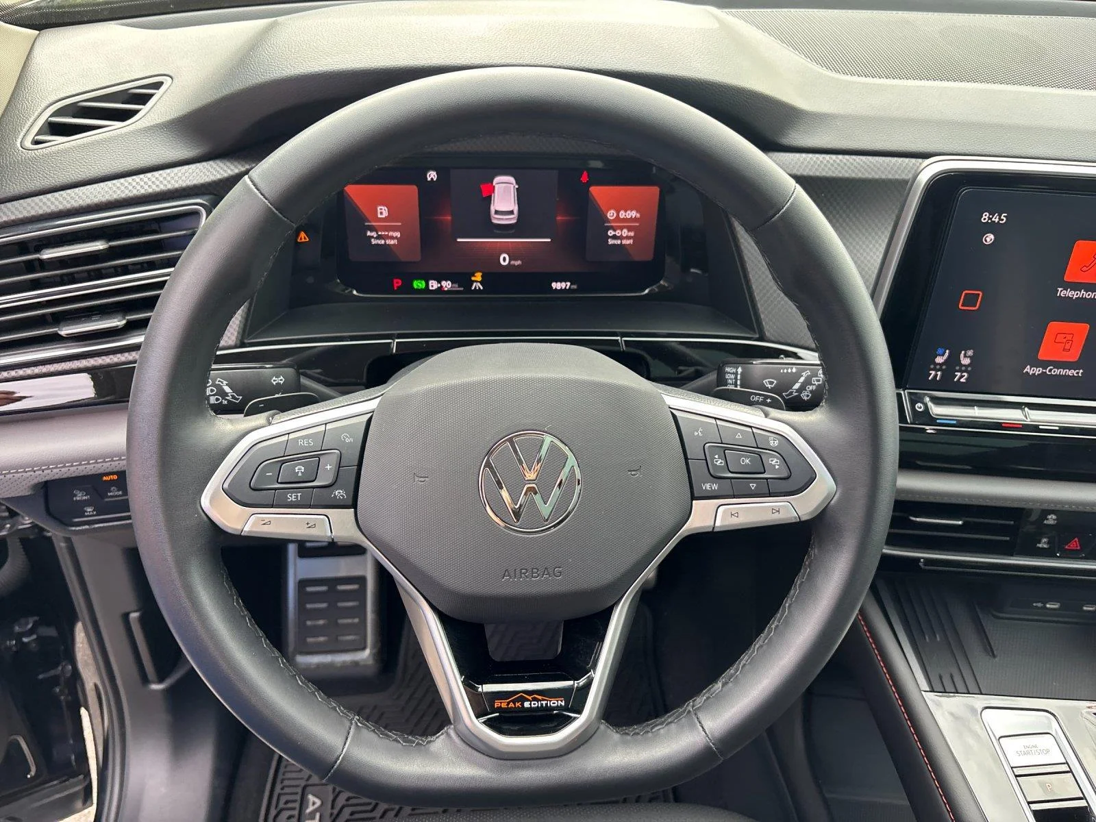 Used 2025 Deep Black Pearl Volkswagen 2.0T Peak Edition image 18