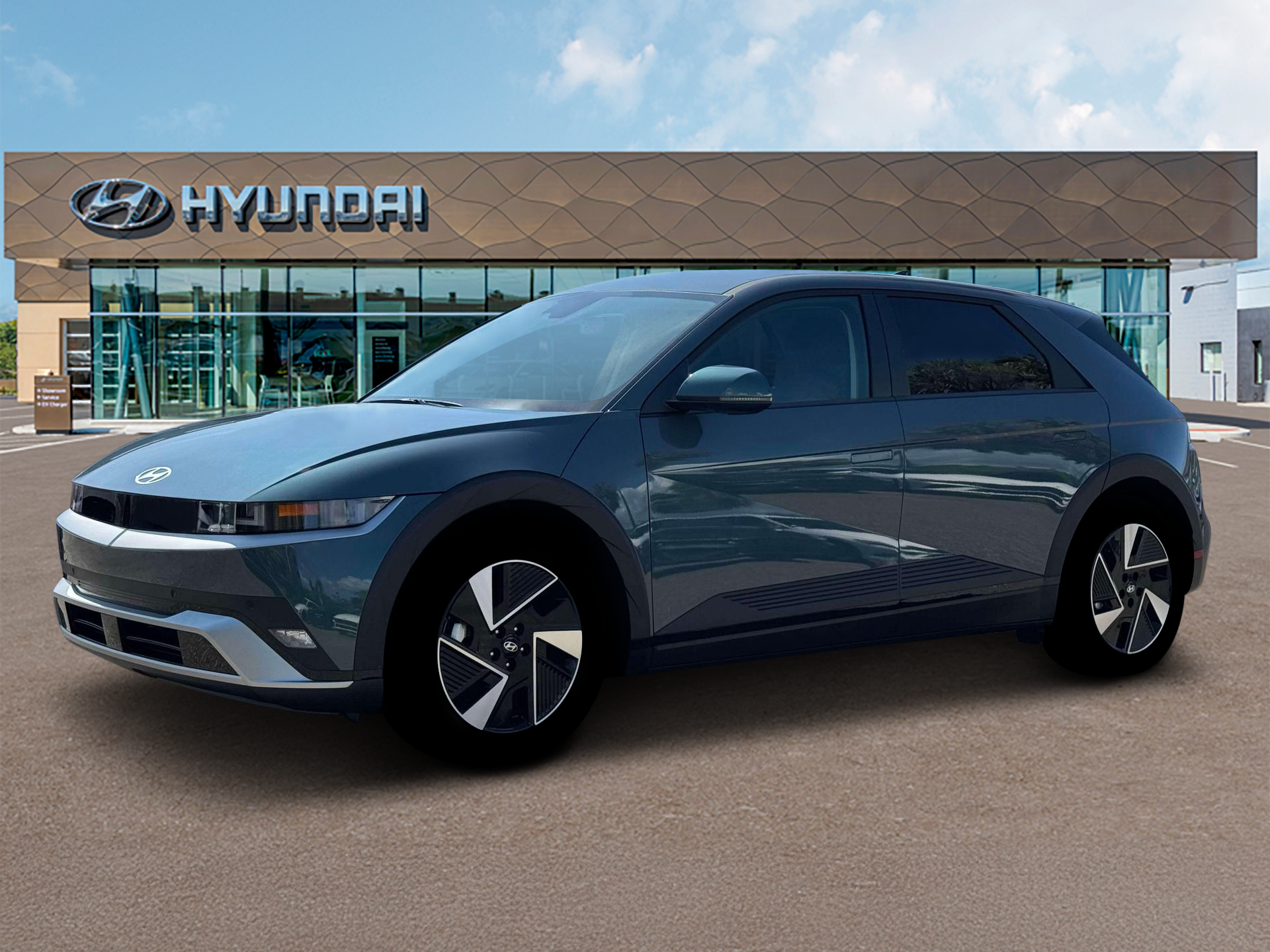 New 2026 Green Hyundai SE image 2