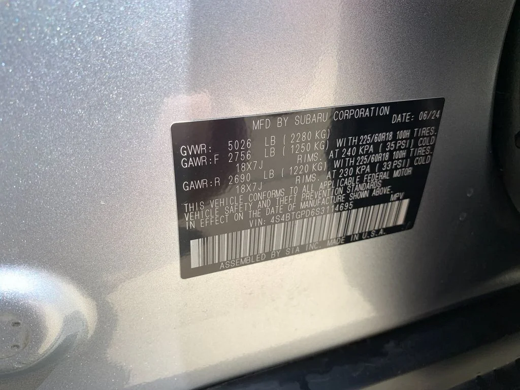 Used 2025 Silver Subaru Touring XT image 37