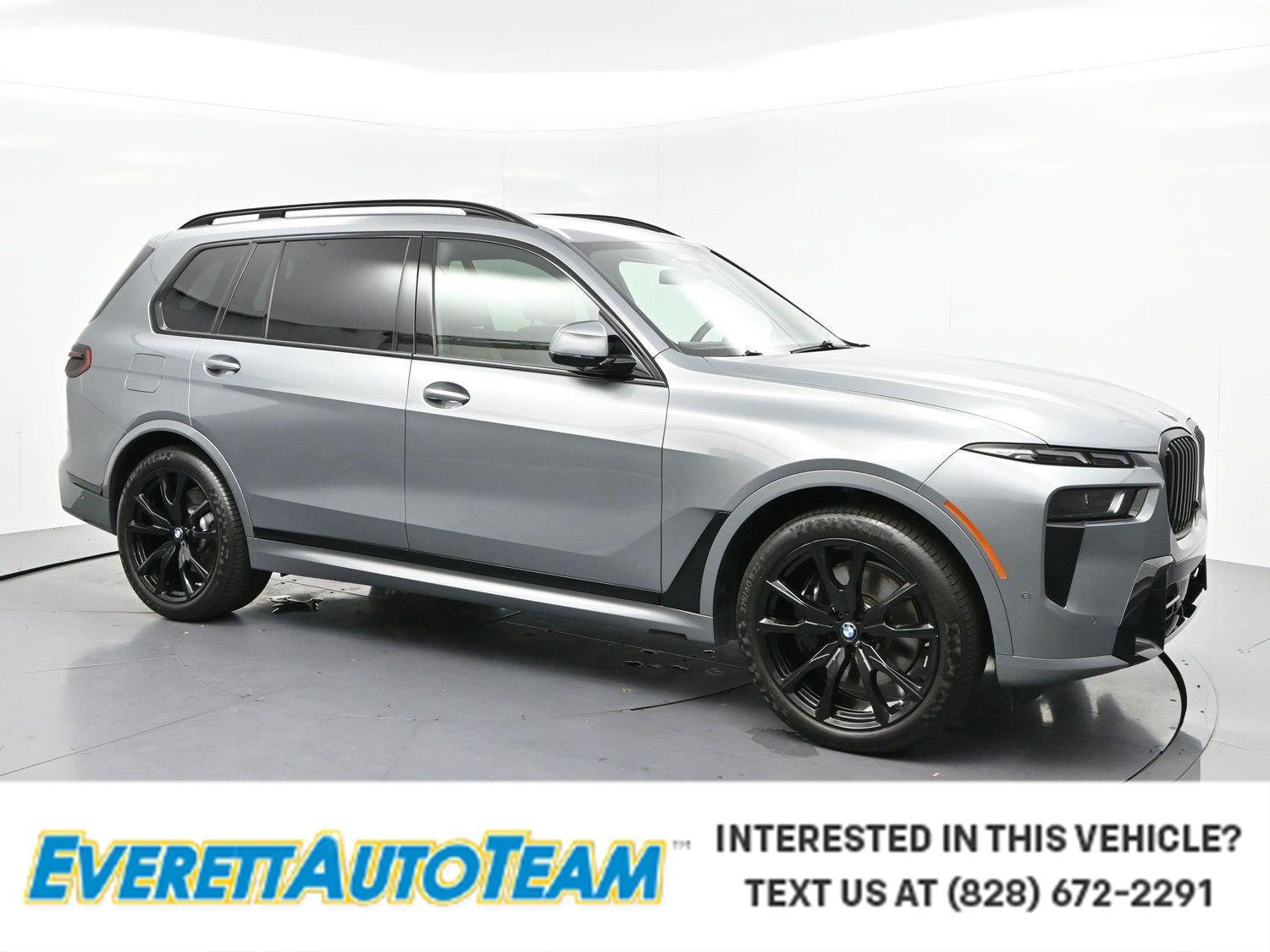 Gray (Skyscraper Grey Metallic) 2025 BMW X7 SUV / Crossover All-Wheel Drive 8-Speed Automatic