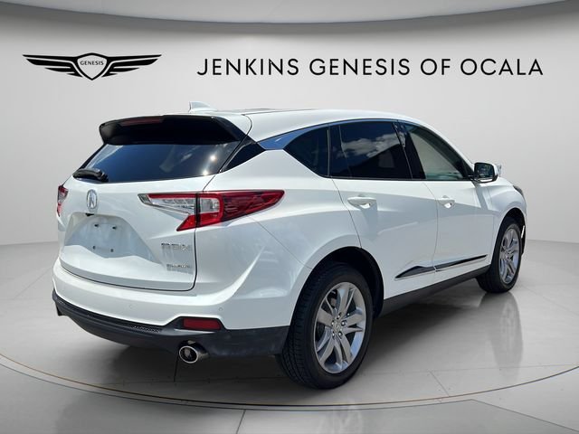 Used 2020 White Acura Advance Package image 3