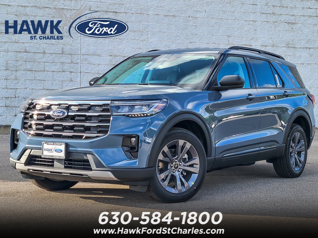 New 2026 Vapor Blue Metallic Ford Active image 1