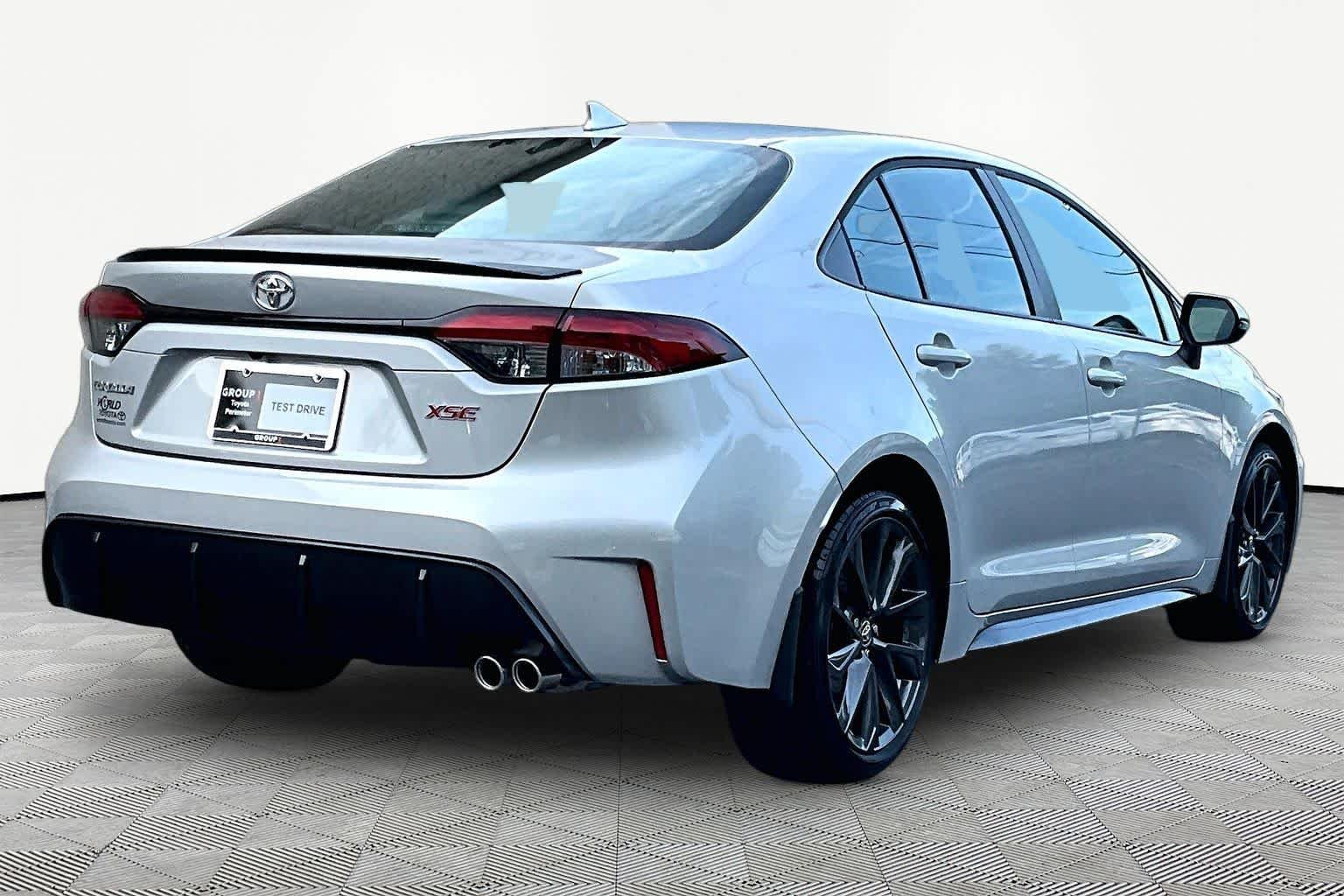 Used 2025 Classic Silver Metallic Toyota XSE image 13