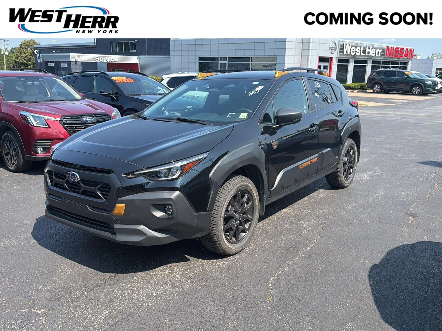 Used 2024 Crystal Black Silica Subaru Wilderness image 1