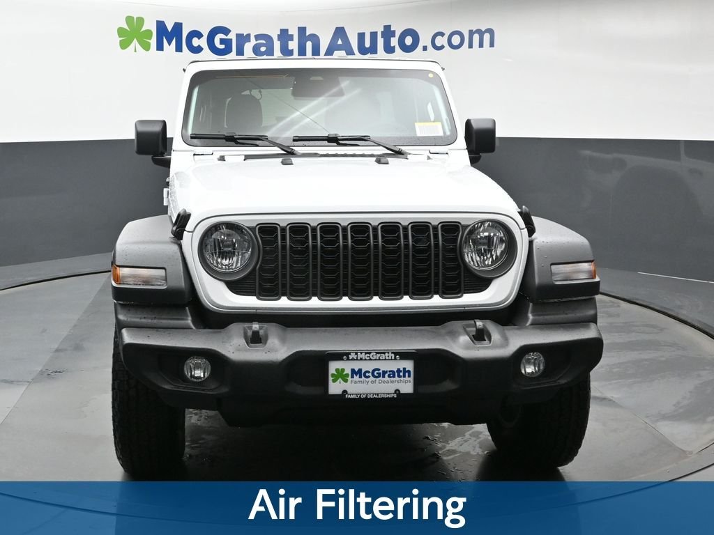New 2026 Bright White Clearcoat Jeep Sport S image 5