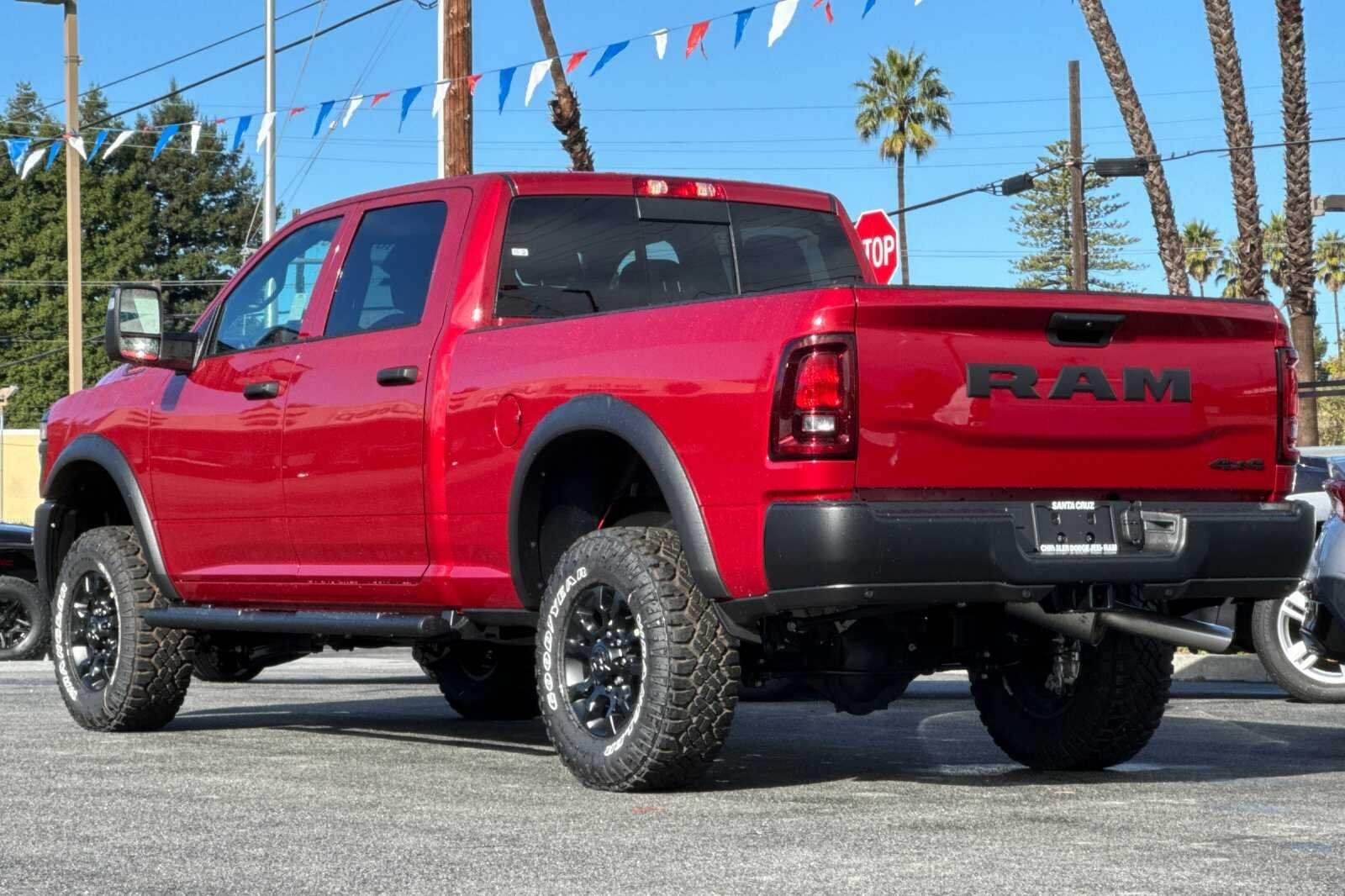 New 2026 Molten Red Pearl-Coat Exterior Paint RAM TRADESMAN image 6