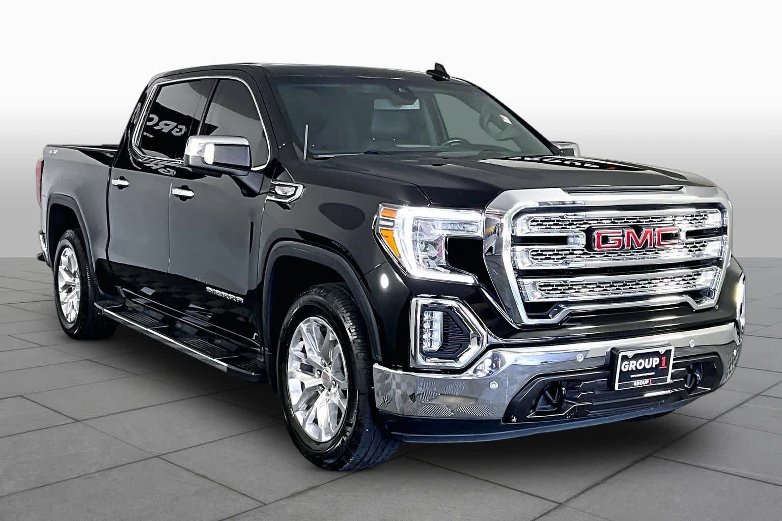 Used 2022 Onyx Black GMC SLT image 3