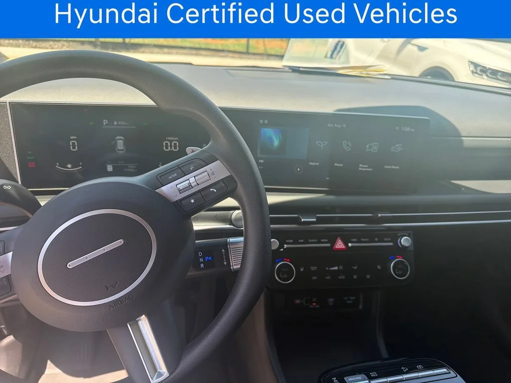 Certified Pre-Owned 2025 Hyundai Tucson Hybrid Blue