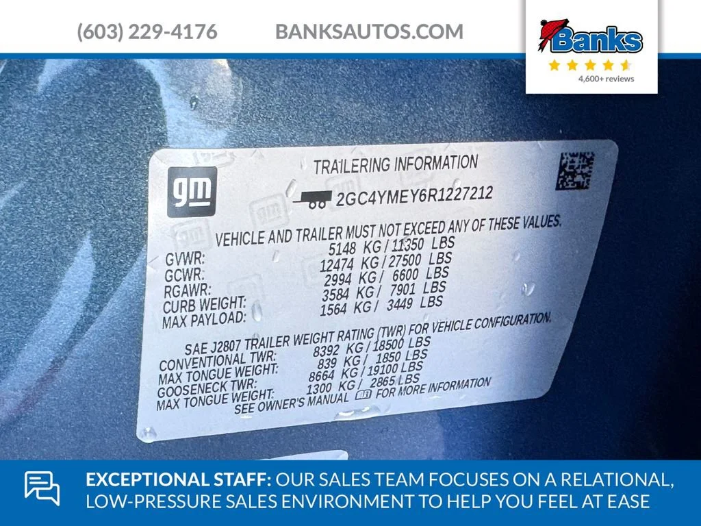 Certified Used 2024 Lakeshore Blue Metallic Chevrolet Custom image 10