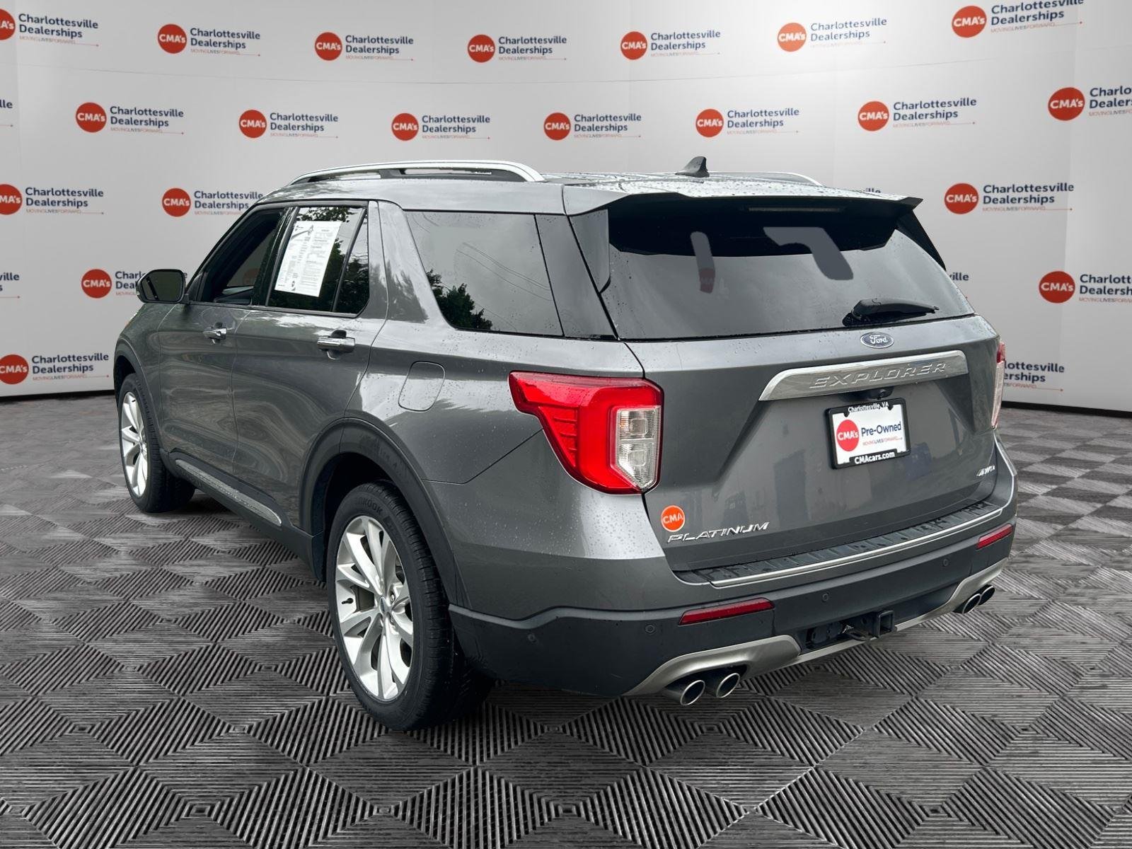 Used 2022 Carbonized Gray Ford Platinum image 3