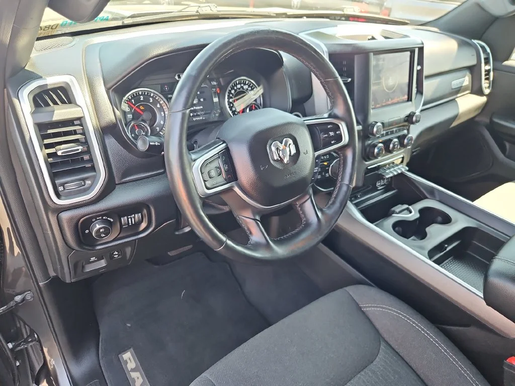 Used 2019 Granite Crystal Metallic Clearcoat Ram Big Horn/Lone Star image 13