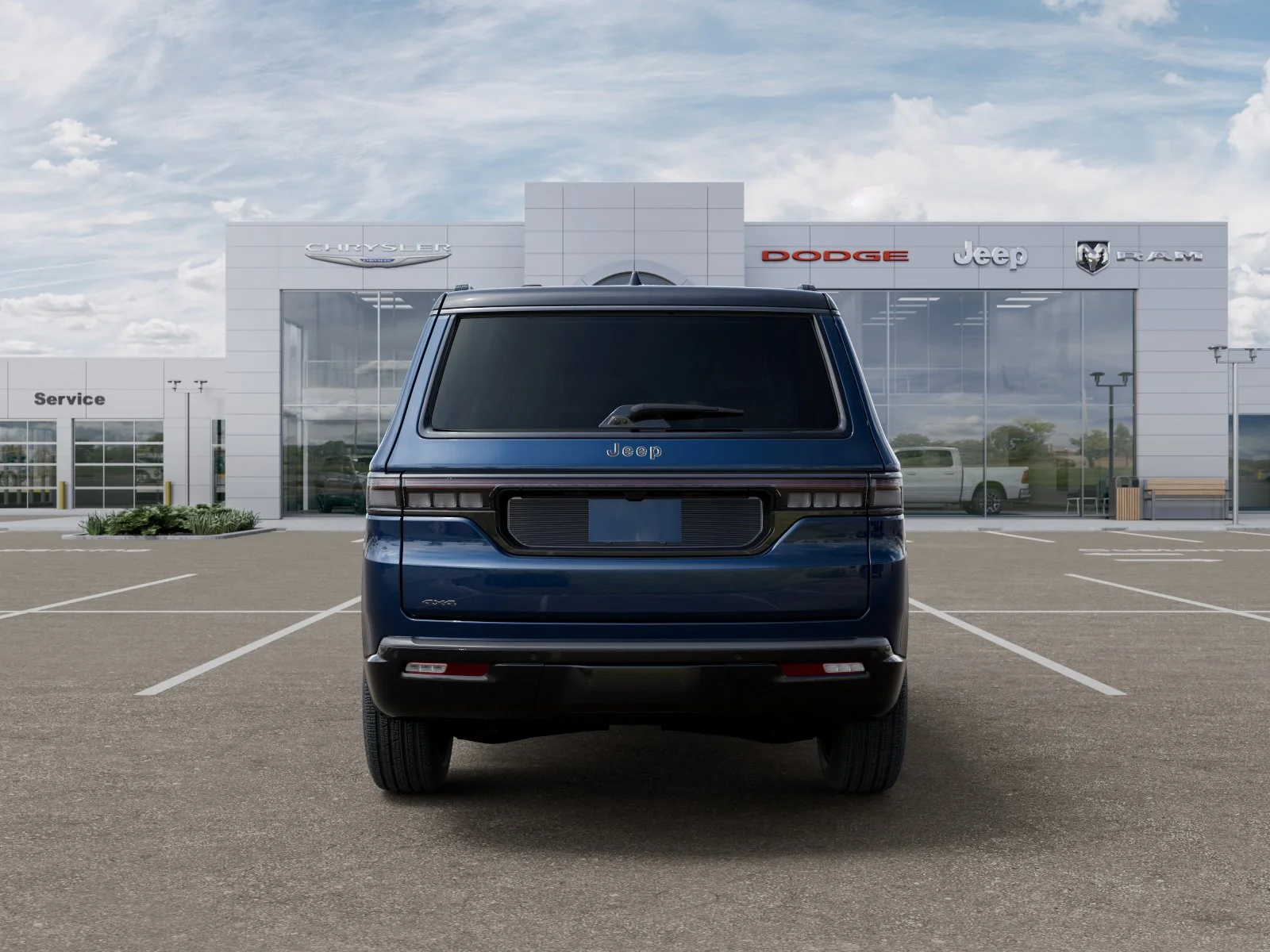 New 2026 Fathom Blue Pearlcoat Jeep Summit Obsidian image 34