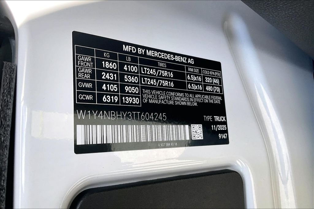 2026 Mercedes-Benz Sprinter Cargo Van Base - Photo 27