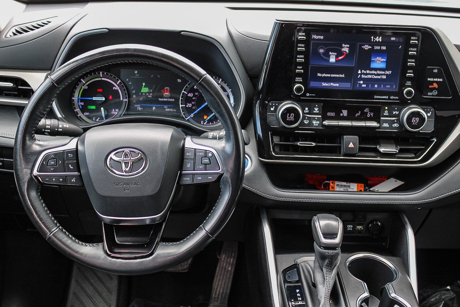 Certified Used 2021 Moon Dust Toyota Hybrid XLE image 14