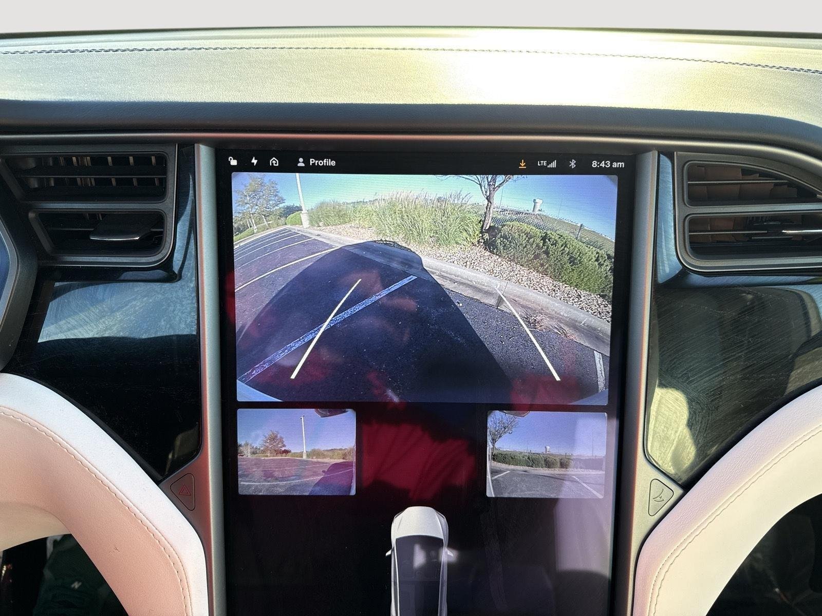 Used 2018 Pearl White Multi-Coat Tesla P100D image 16