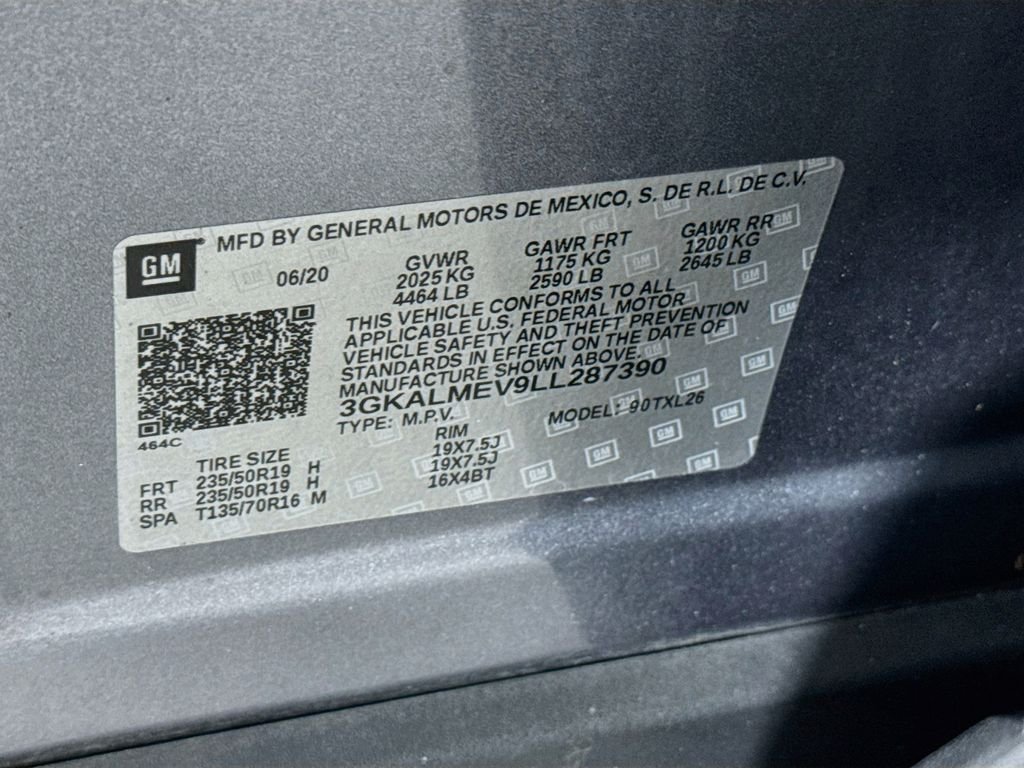 Used 2020 Satin Steel Metallic GMC SLE image 30
