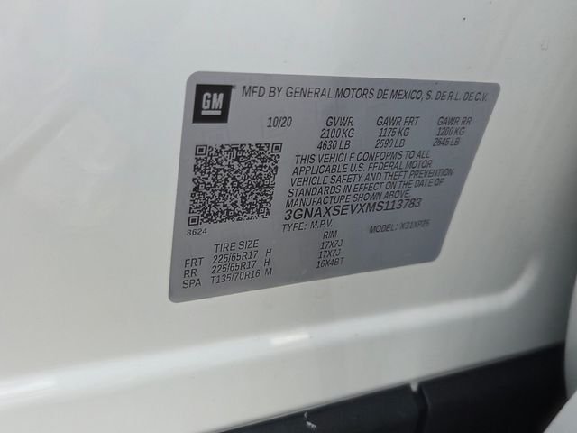 Used 2021 White Chevrolet LS image 6
