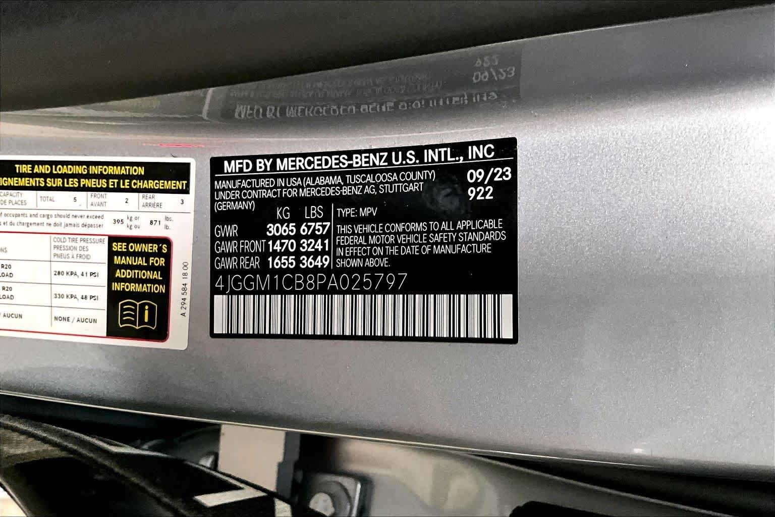Certified Used 2023 Cirrus Silver Metallic Mercedes-Benz EQE 350 image 31