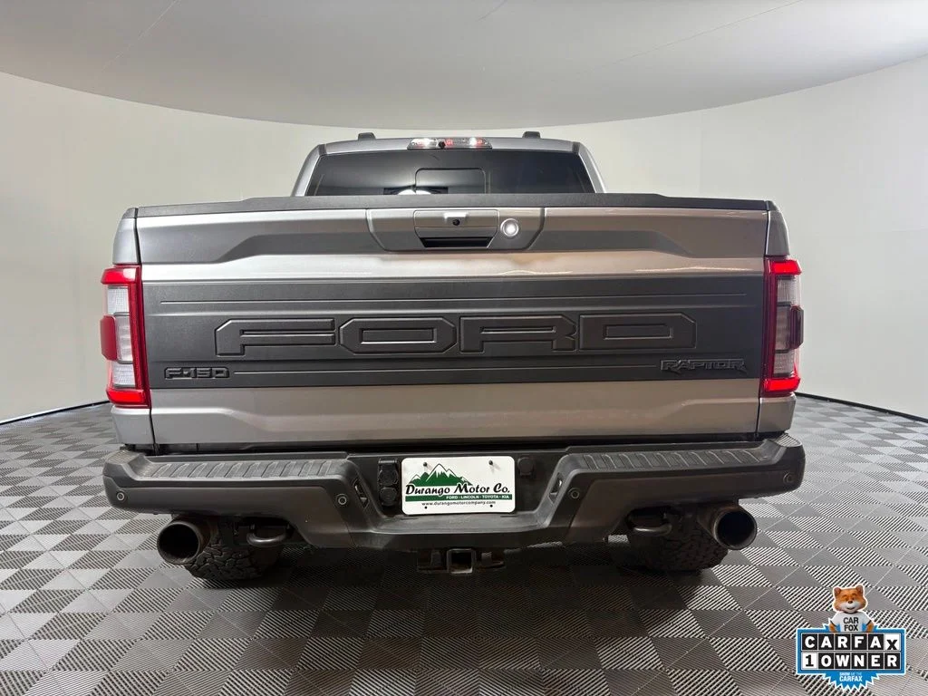 Certified Used 2022 Silver Metallic Ford Raptor image 9